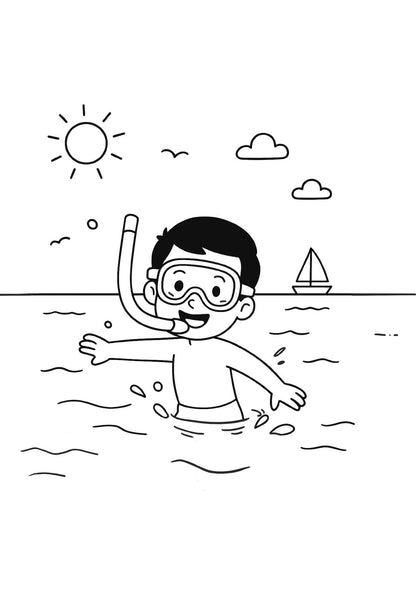 "A Journey at the Beach"