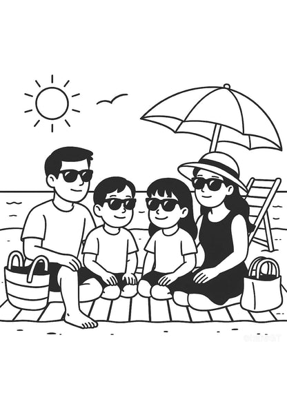 "A Journey at the Beach"